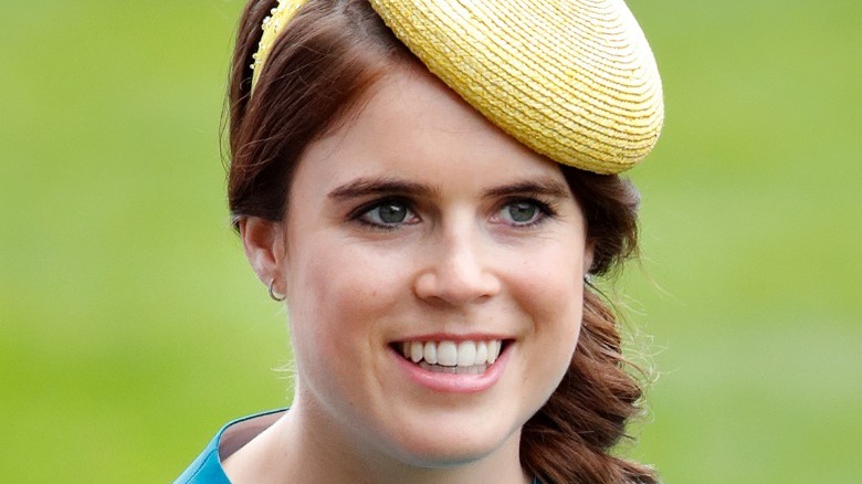 Princess Eugenie with hat