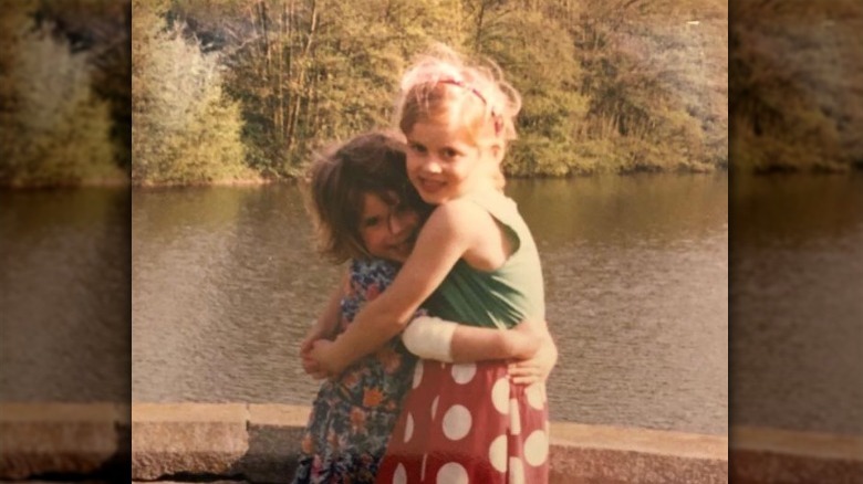 Beatrice and Eugenie as kids