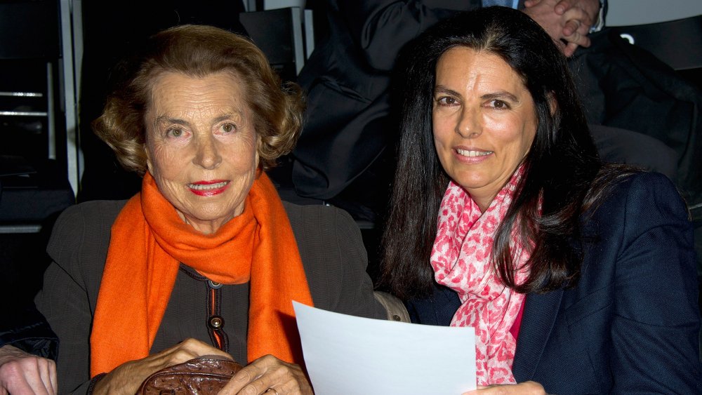 Francoise Bettencourt Meyers and Liliane Bettencourt