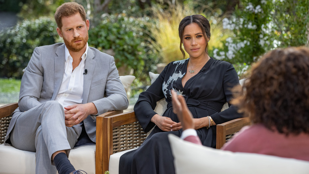 Meghan Markle and Prince Harry interviewed by Oprah