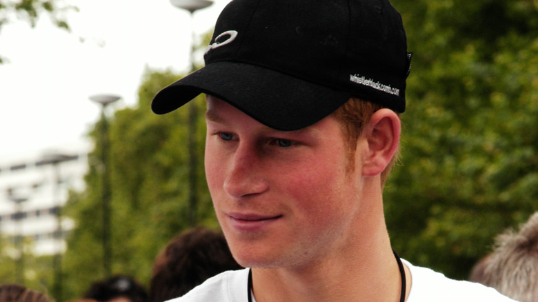 Prince Harry in 2004 