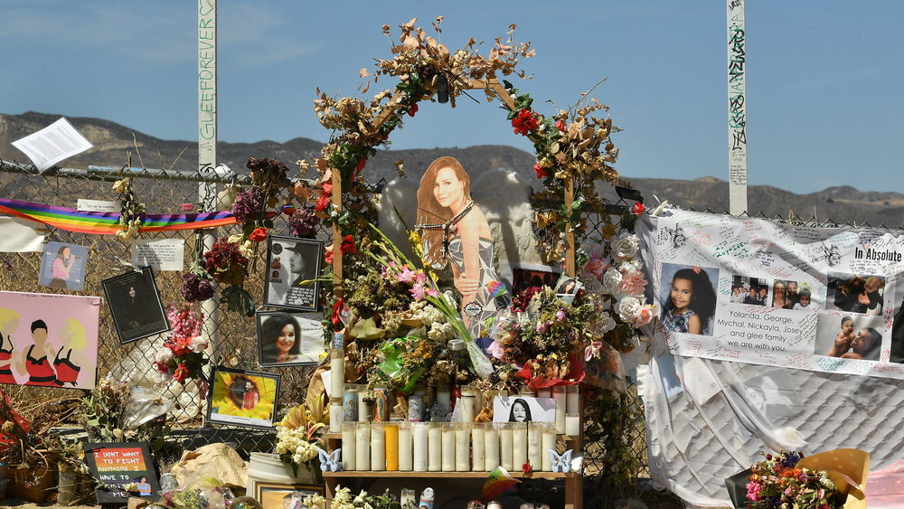 Naya Rivera memorial at Lake Piru