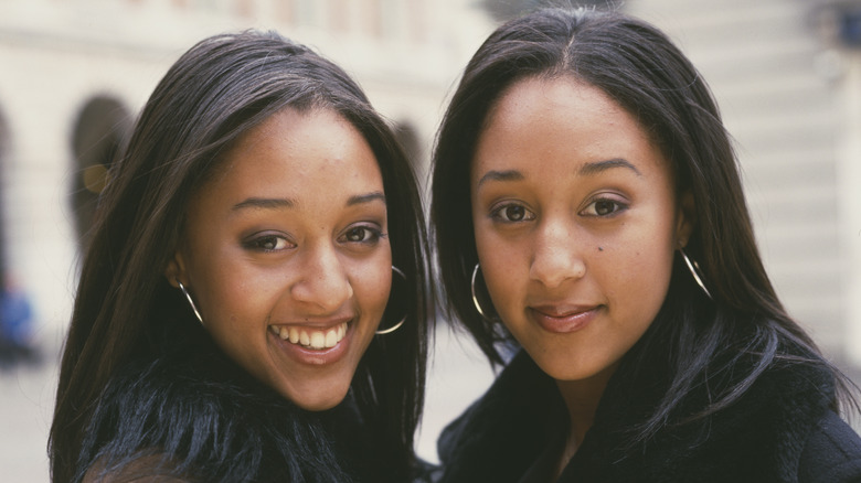 Tia and Tamera together smiling