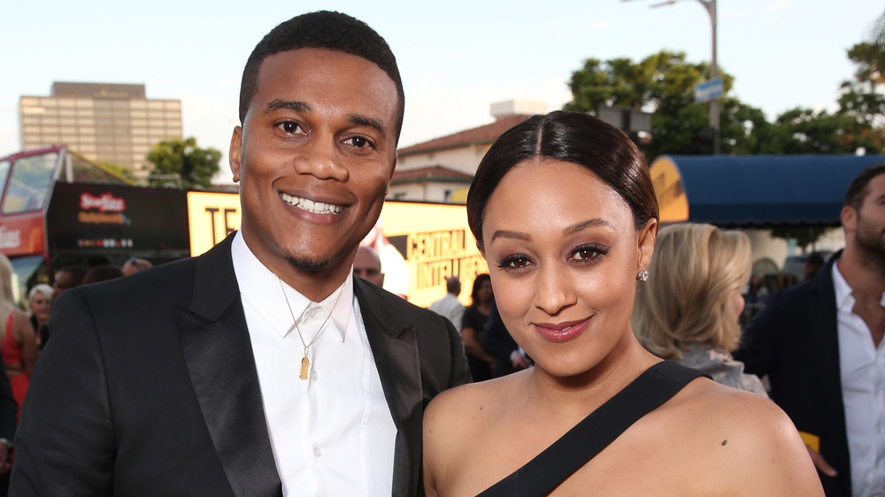 Cory Hardrict, Tia Mowry in 2016