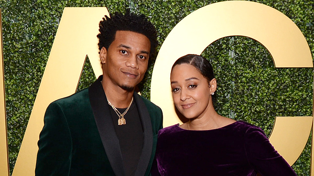 Cory Hardrict, Tia Mowry in West Hollywood