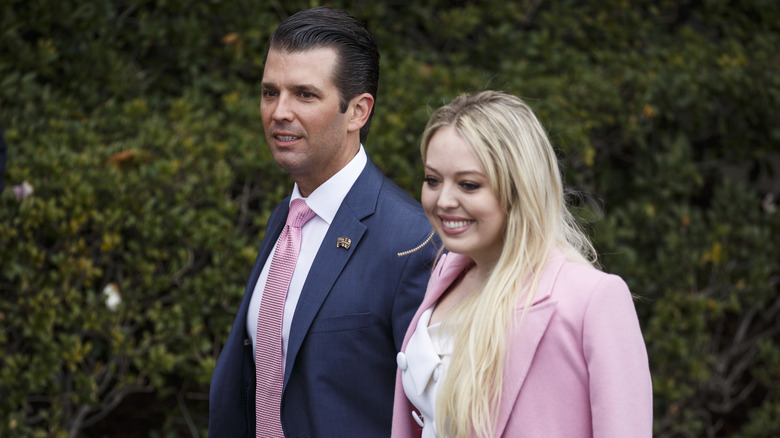 Donald Trump Jr. and Tiffany Trump 