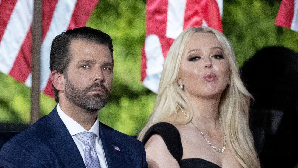 Tiffany Trump and Donald Trump Jr. 