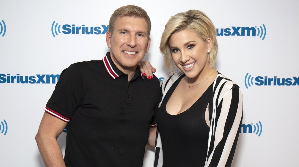 Todd Chrisley with his daughter Savannah Chrisley