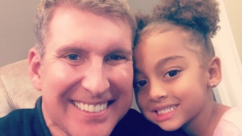 Todd Chrisley and granddaughter Chloe