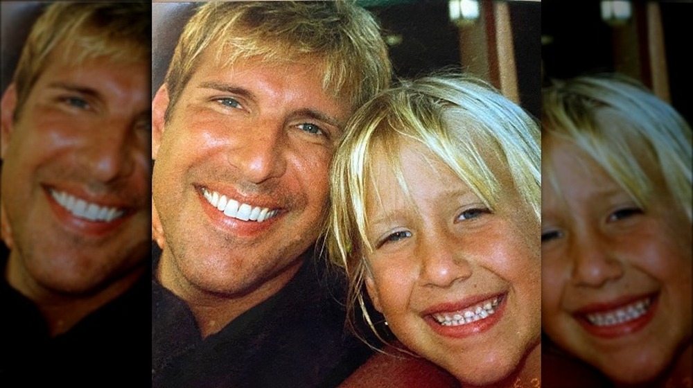 Todd and Savannah Chrisley in an older selfie