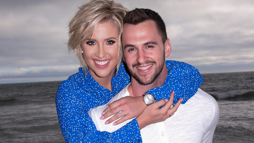 Savannah Chrisley and Nic Kerdiles at the beach