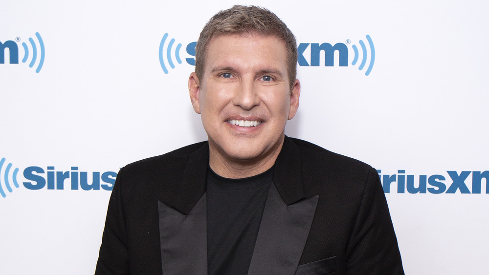 Todd Chrisley at a Sirius XM event