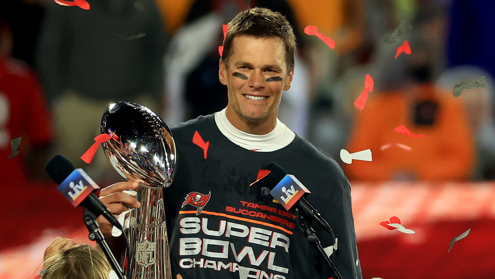 Tom Brady at the Super Bowl 