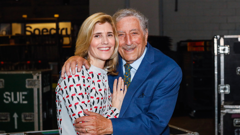 Tony Bennett and wife Susan Crow