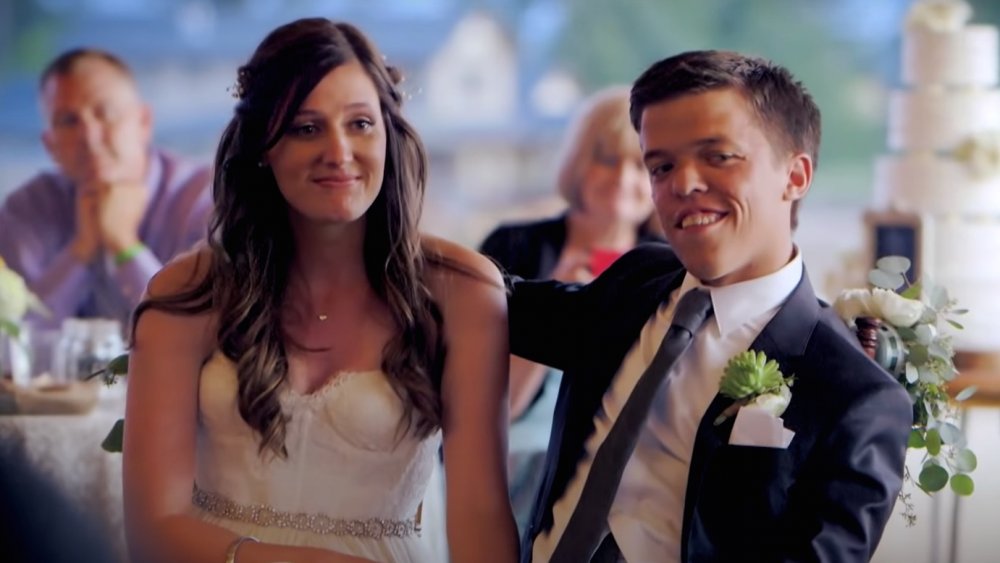 Tori and Zach Roloff on their wedding day