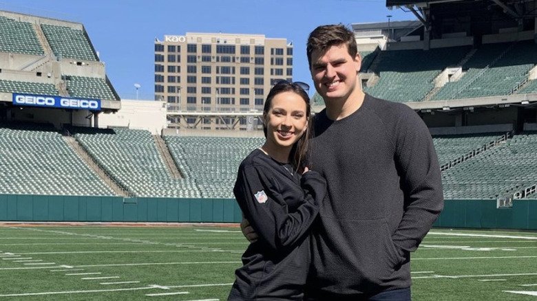 Trey Hendrickson and his wife, Alisa