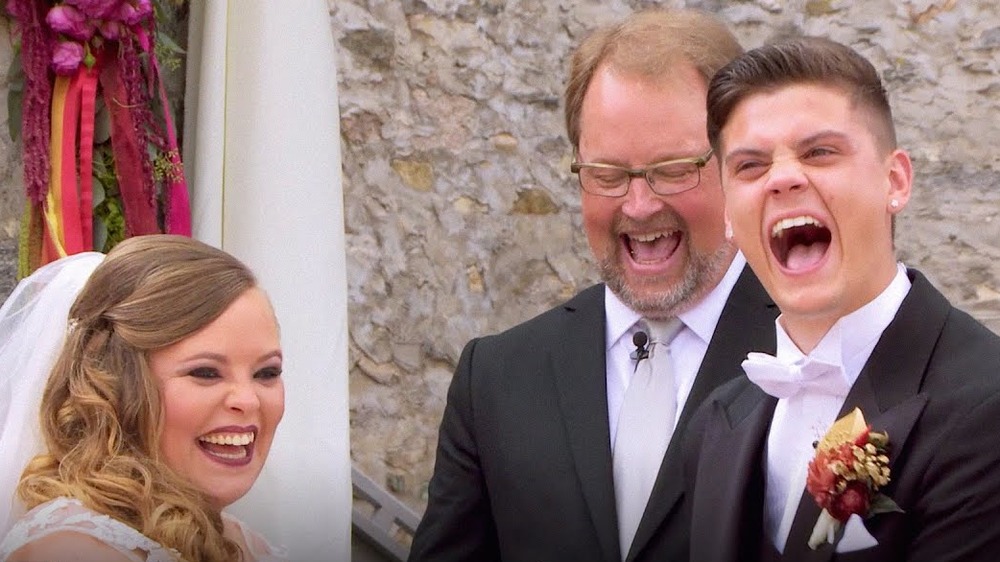 Tyler Baltierra and Catelynn Lowell at their wedding