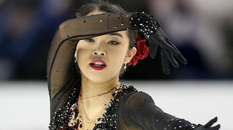 Karen Chen performing choreography