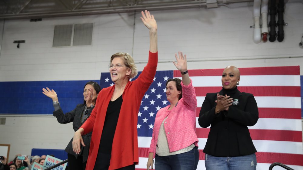 Katie Porter and Elizabeth Warren