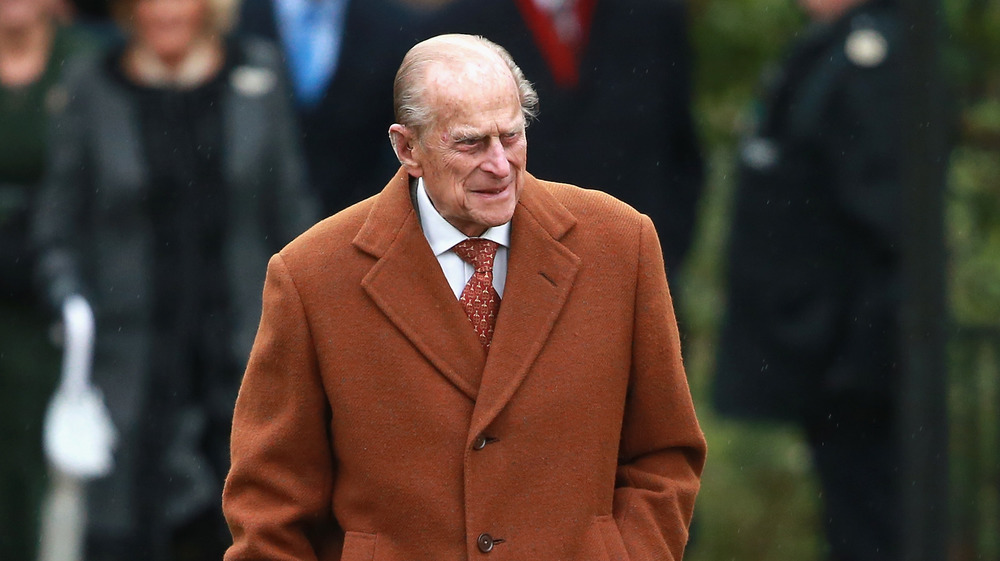 Prince Philip at Sandringham