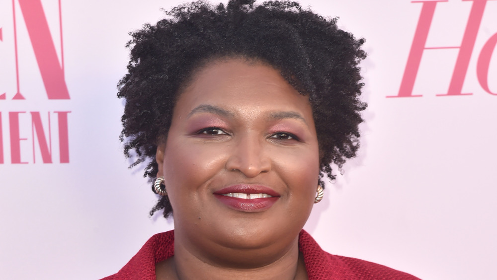 Stacey Abrams smiling