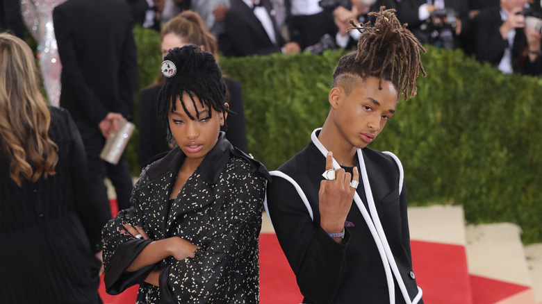 Willow and Jaden Smith in 2016