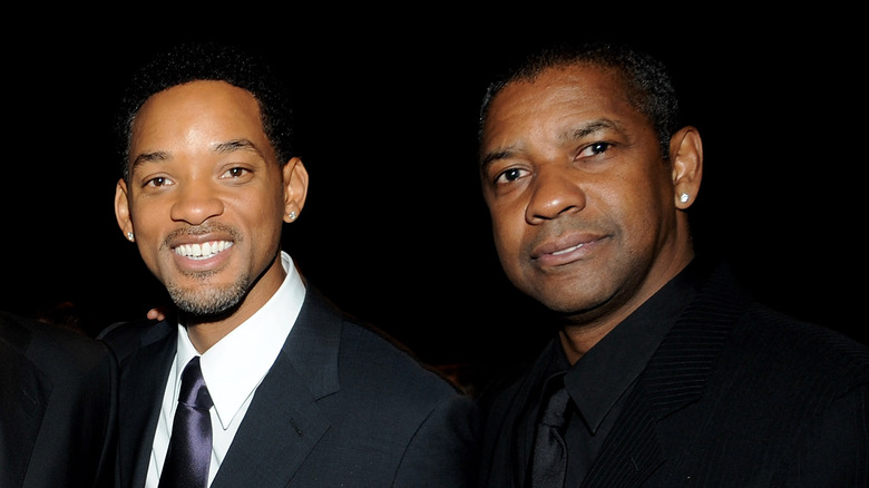 Will Smith and Denzel Washington smiling