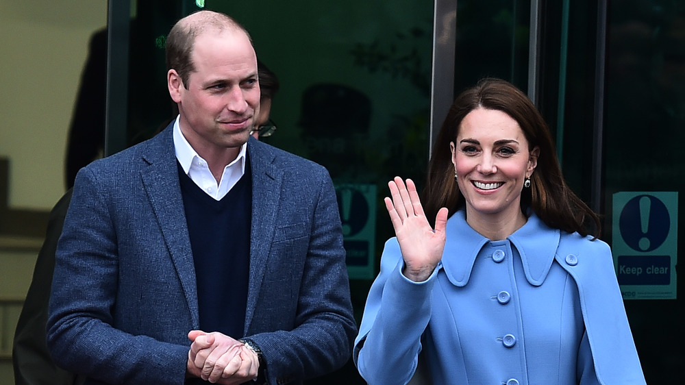 Prince William and Kate Middleton during a royal visit to Ireland