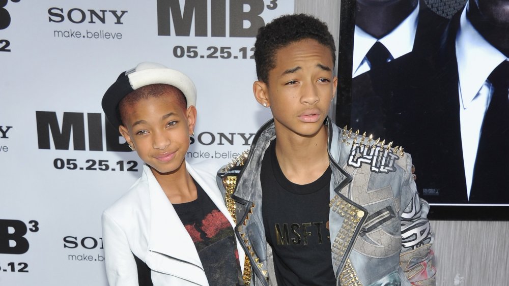 Willow and Jaden Smith at the MIB 3 premier in 2012