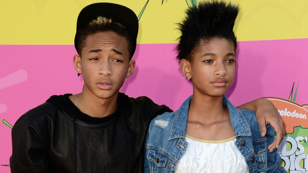 Willow and Jaden Smith at the 2013 Kids Choice Awards