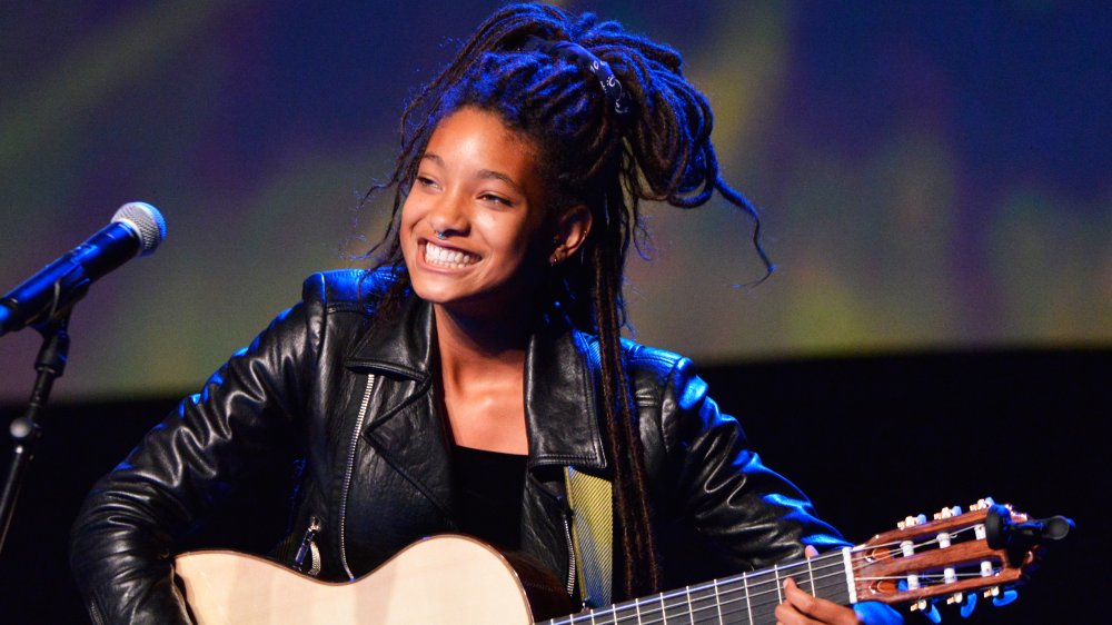 Willow Smith performing 