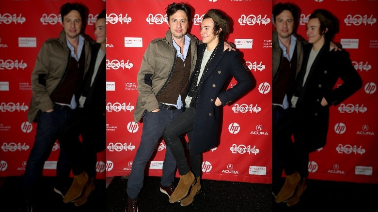 The Truth About Zach Braff And Harry Styles Unlikely Friendship 