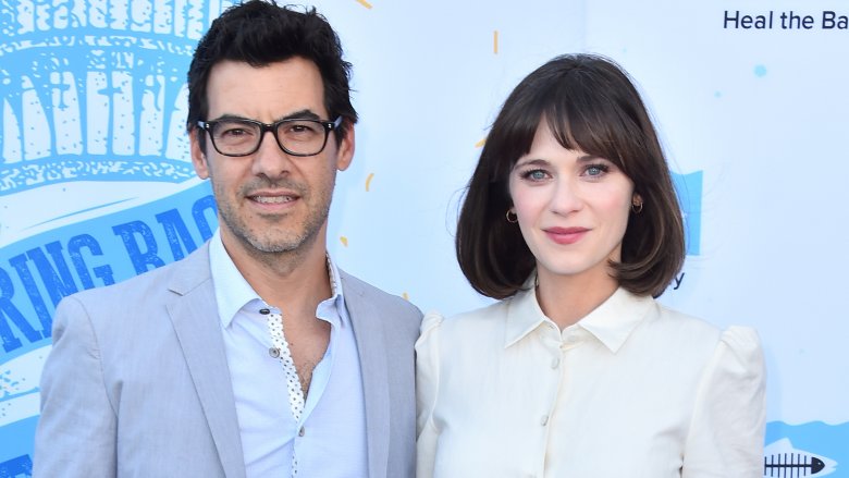 Zooey Deschanel and Jacob Pechenik