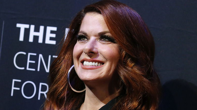 Debra Messing smiling