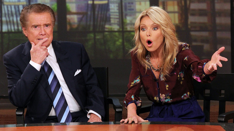 Regis Philbin, Kelly Ripa shocked