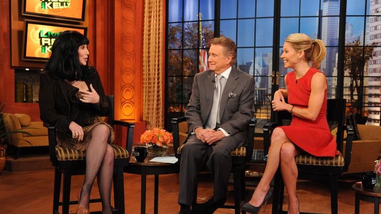 Cher, Regis Philbin, Kelly Ripa