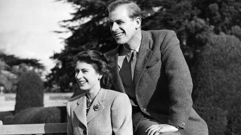 Prince Philip and Queen Elizabeth II