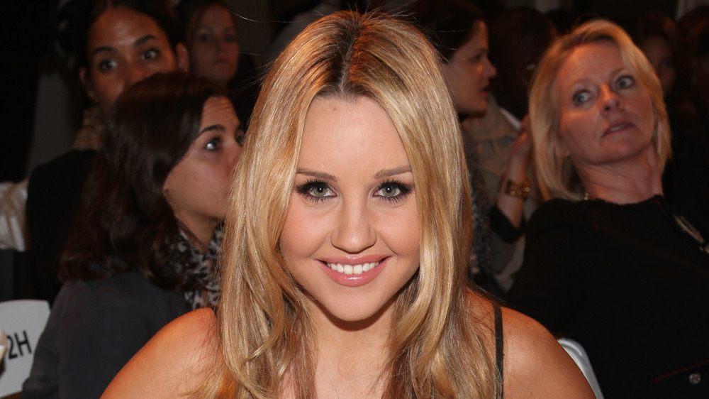 Amanda Bynes at a fashion show