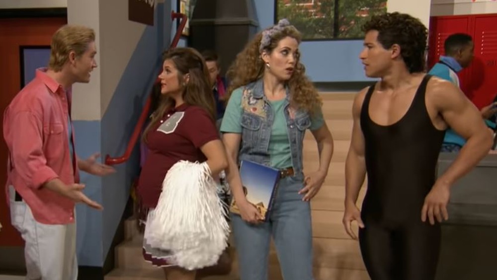 The cast of Saved By The Bell