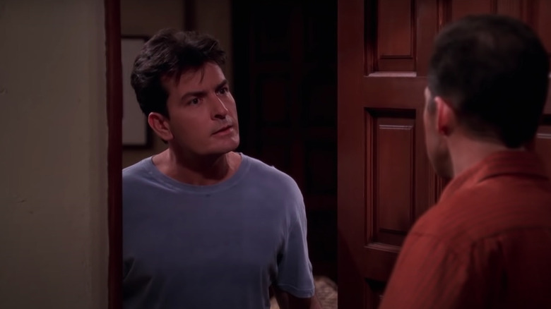 Charlie Sheen in "Two and a Half Men"