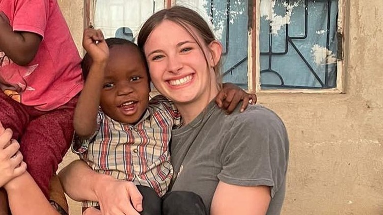 Cali Sheldon in Tanzania