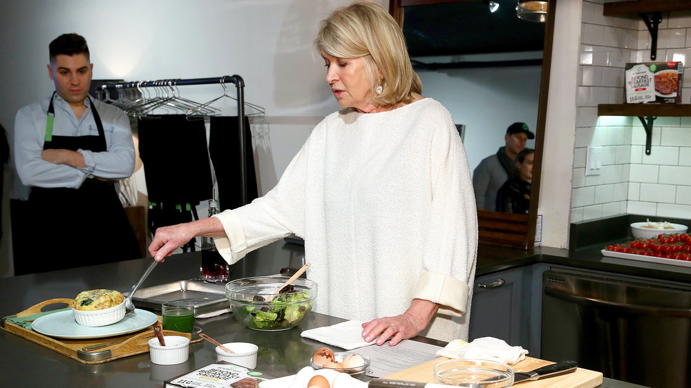 Martha Stewart cooking