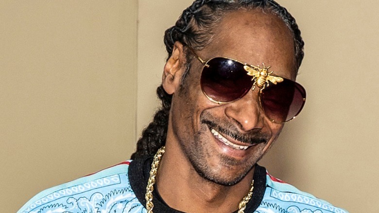 Close-up of Snoop Dogg