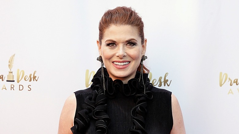 Debra Messing smiling