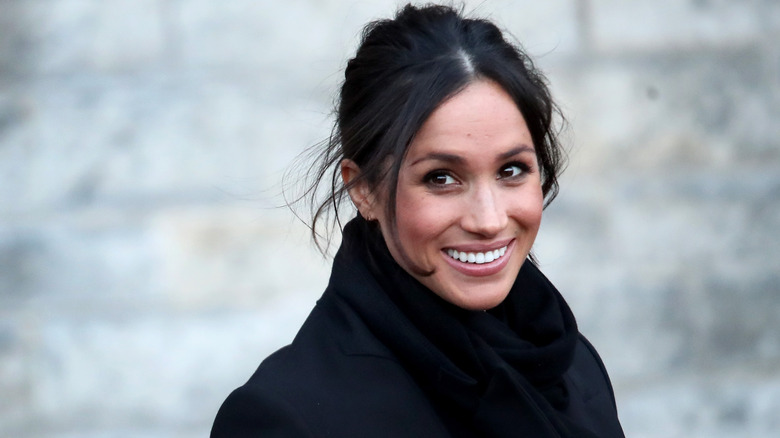 Meghan Markle smiling