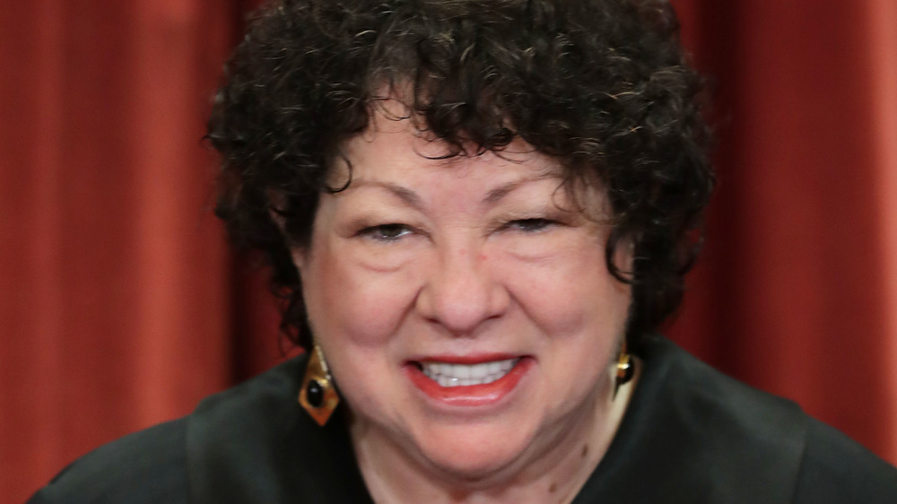 Sonia Sotomayor smiling