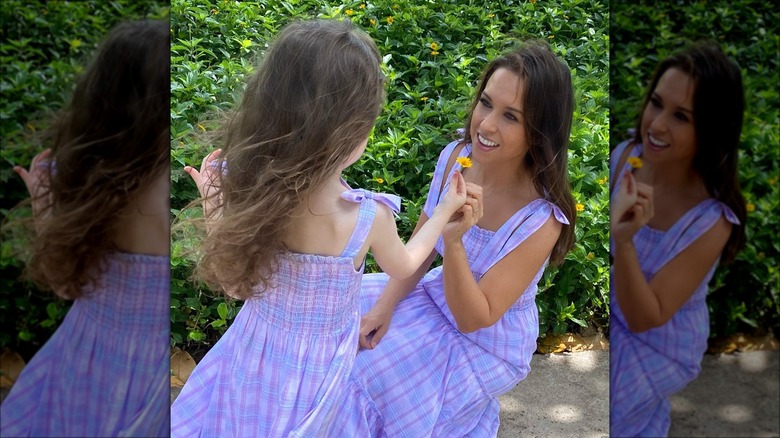 Lacey Chabert and daughter