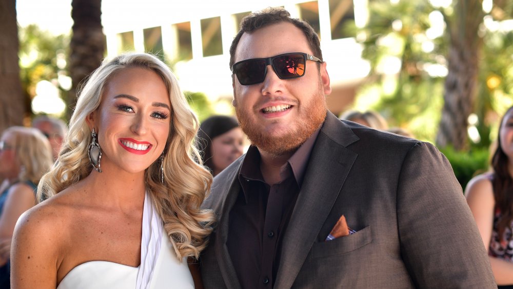 Luke Combs and Nicole Hocking