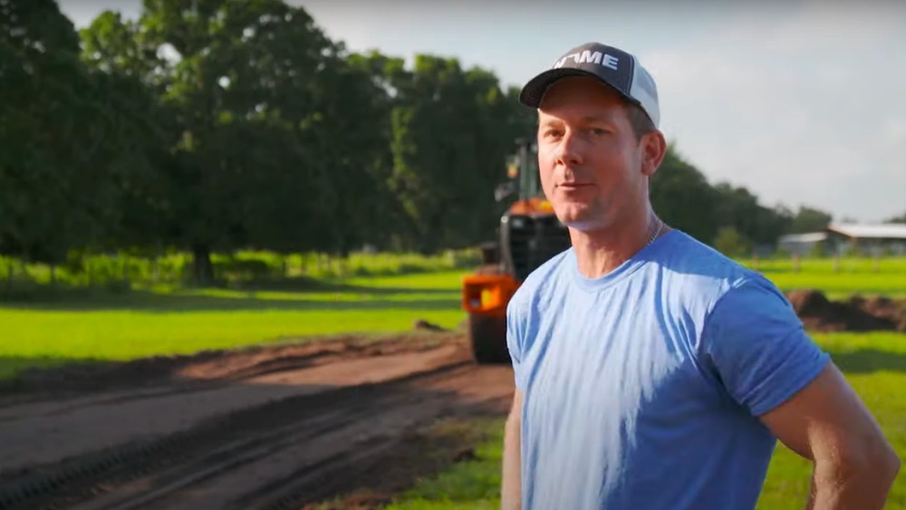 Brian Kleinschmidt wearing a hat