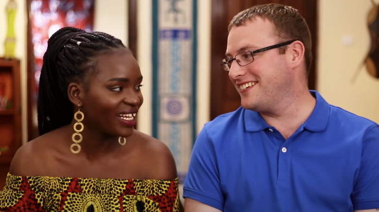 Benjamin and Akinyi smiling